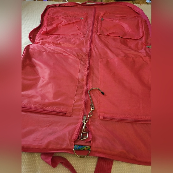 Wardrobe Foldover Hang Up Luggage Bag - Picture 5 of 7